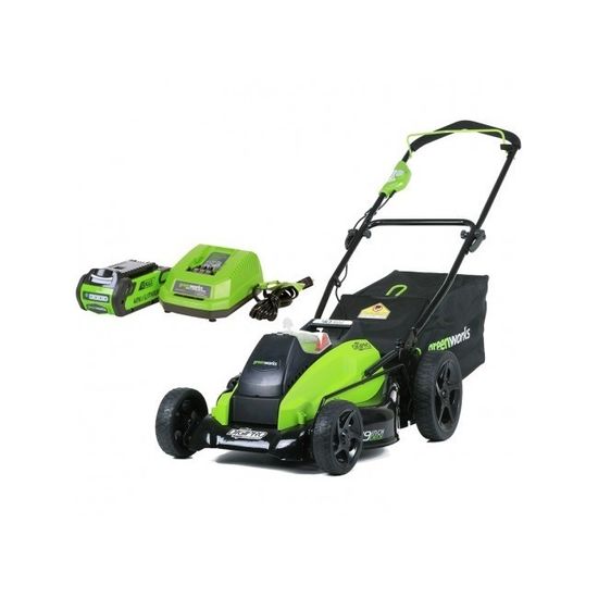 Газонокосилка аккумуляторная "GREENWORKS" GD40LM45