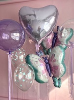 Набор шаров " Сиреневенький " Дизайн № 1