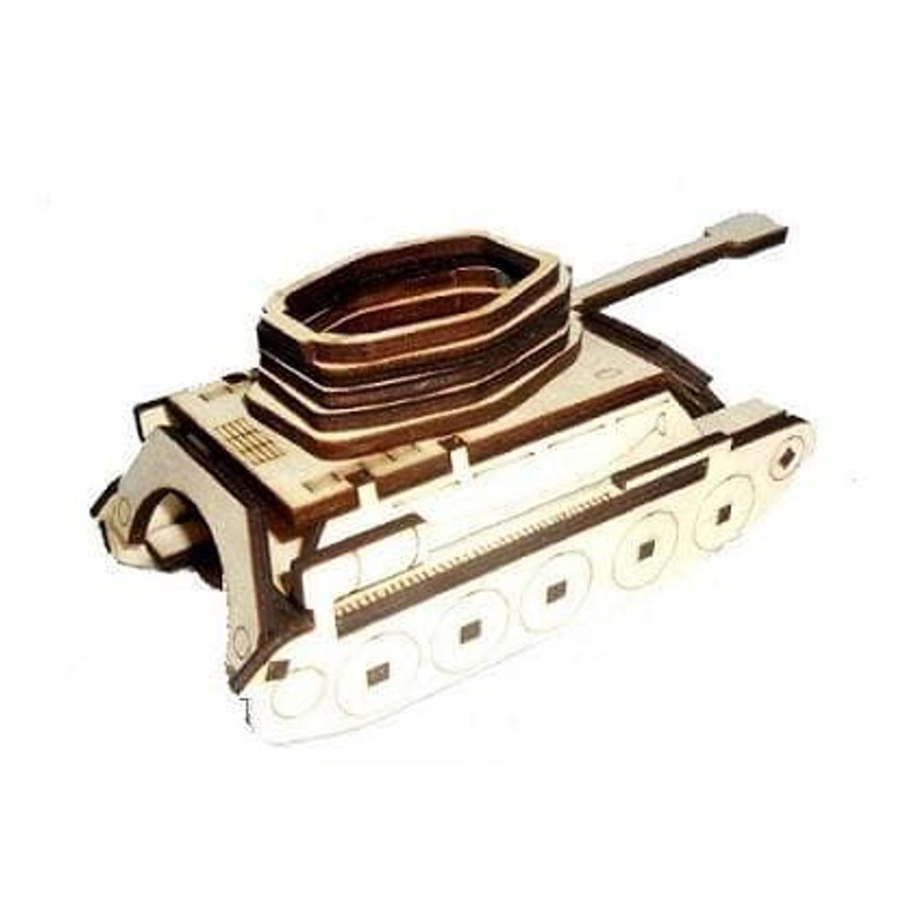 Домик (Данко) Танк Т-34 (7*18*9.7) д/грызунов