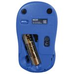 Мышь беспроводная LOGITECH M220, 2 кнопки + 1 колесо-кнопка, оптическая, сине-чёрная, 910-004879