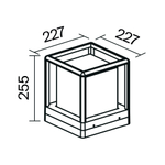 Ландшафтный светильник Maytoni Trim O455FL-01GF