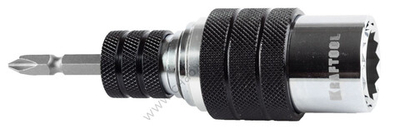 KRAFTOOL Expert 17/21 мм, 2 шт, Бита с торцовой головкой с фиксатором (26398-H2)