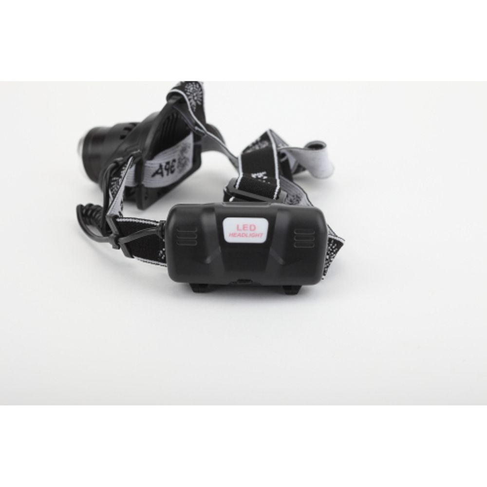 Фонарь налобный светодиодный ЭРА GA-805 аккумуляторный яркий мощный 3 режима черный