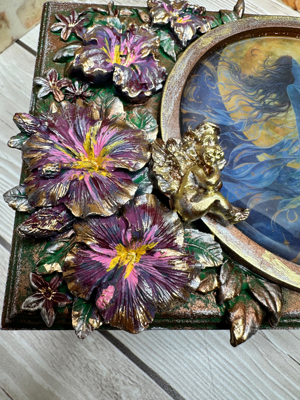 Шкатулка-комод "Ангелочек"