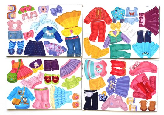 Игра магнитная "Одевашки. Вероника". Серия Магнитные истории