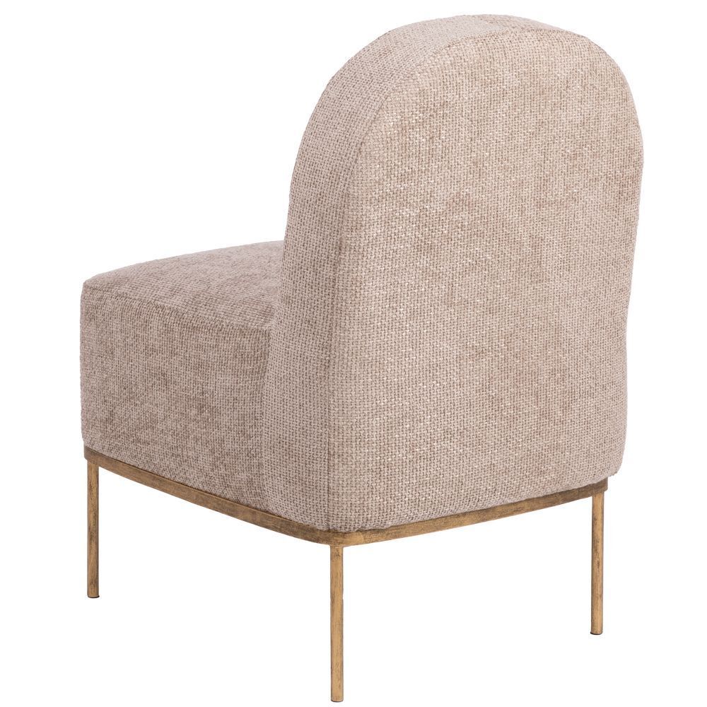 Кресло Monstera Deliciosa (Монстера) Бежевый Амбер