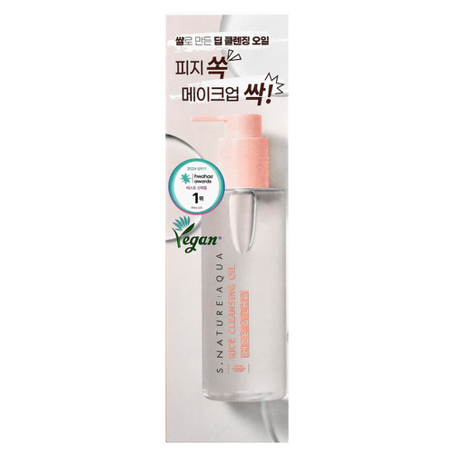 S.NATURE, Рисовое очищающее масло, 200 мл