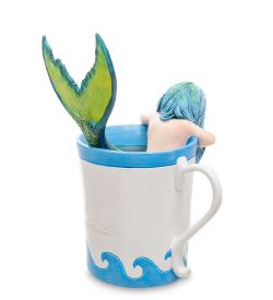 GA-92 Статуэтка «Чашка с русалкой «Утреннее блаженство»