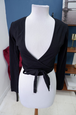 Топ-болеро из хлопка 46 размер