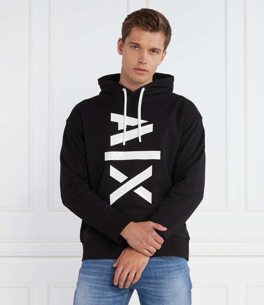 Худи Armani Exchange - черный(6RZMLF ZJ4XZ)