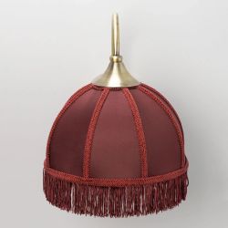 Citilux Базель CL407313 Бра с бордовым абажуром и выключателем