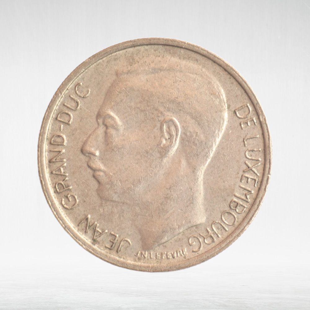Luxembourg, 1 Franc - Jean, 1972, VF