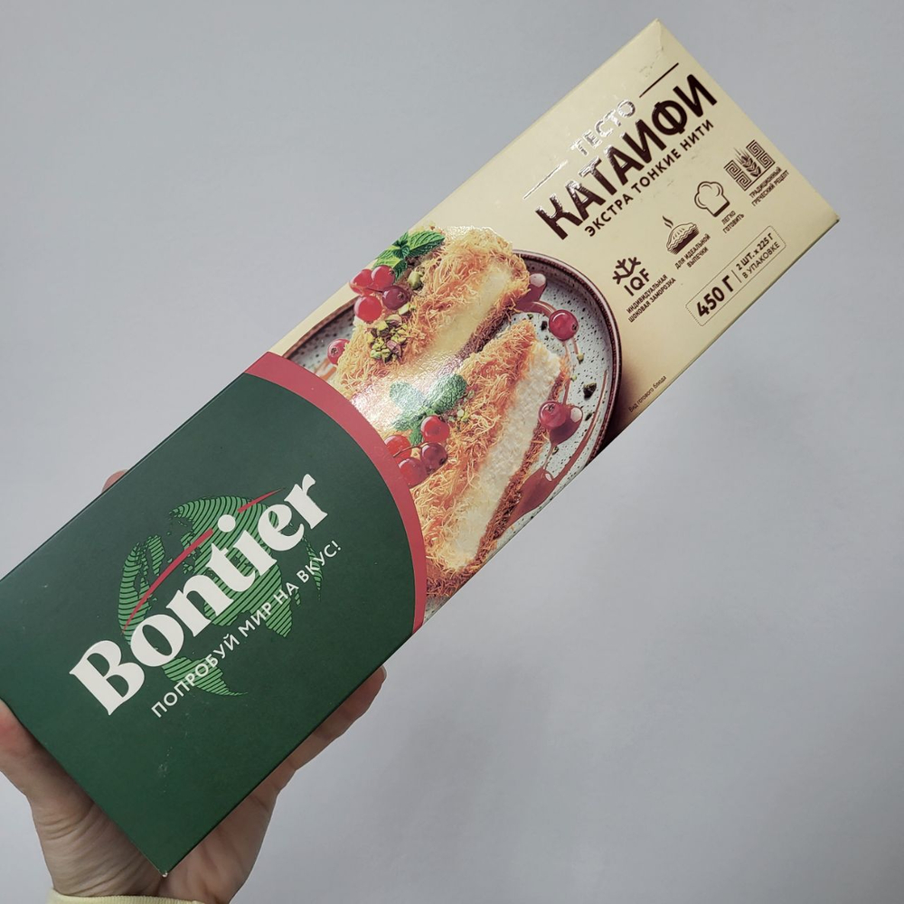 Тесто BONTIER Катаифи, 450 гр