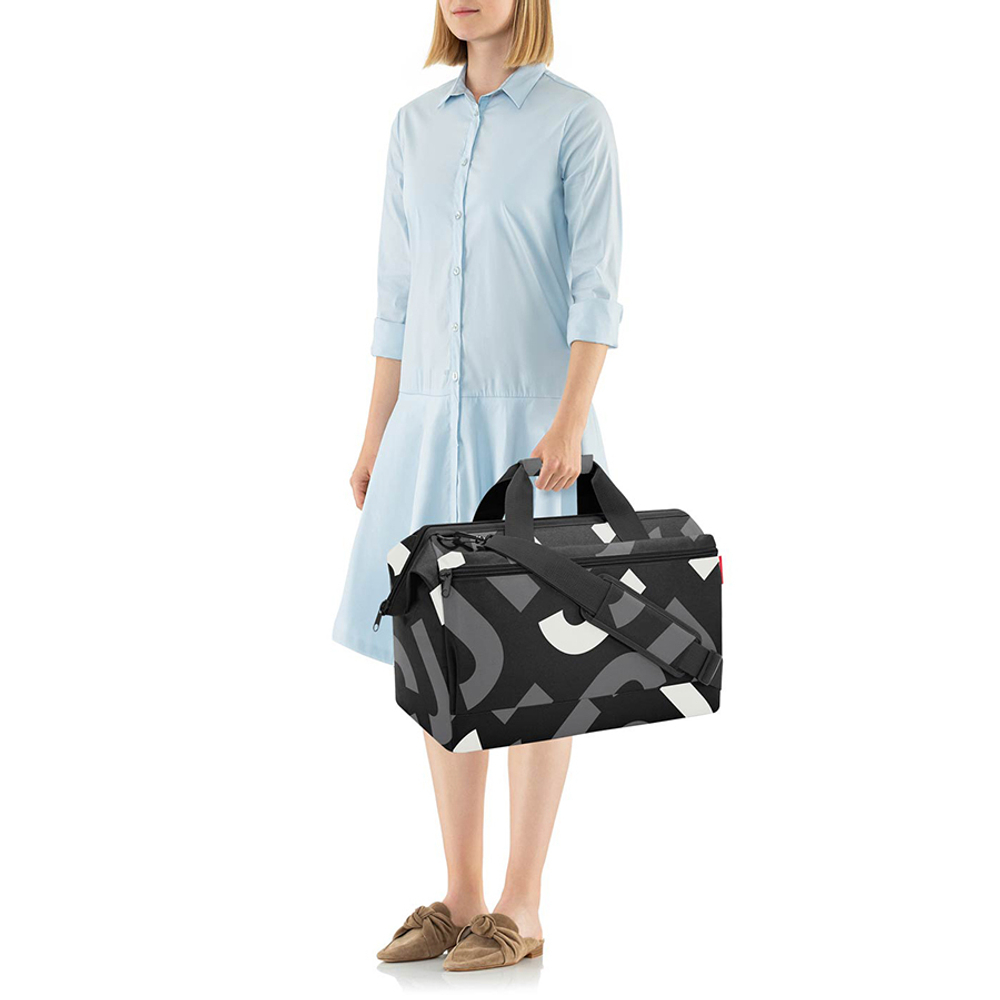 Сумка allrounder l pocket signature bold grey