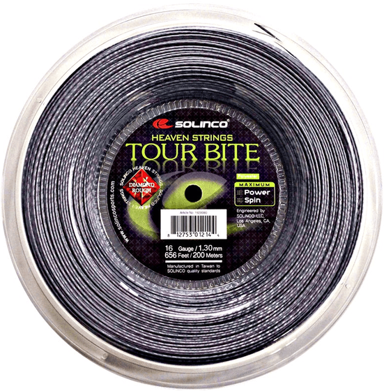 Теннисная струна Solinco Tour Bite Diamond Rough - 1.3 Reel (200м), арт. 1920078