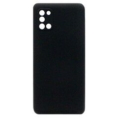 Силиконовый чехол Silicone Cover для Samsung Galaxy A31 (Черный)