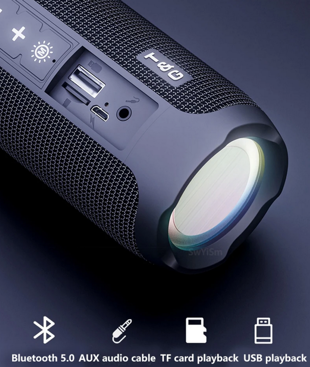 Беспроводная колонка TG-227 (10W/TF/USB/FM)