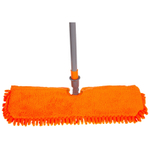 Швабра OfficeClean Professional двусторонняя, телескопич. ручка 70-120 см, МОП микрофибра 40 см