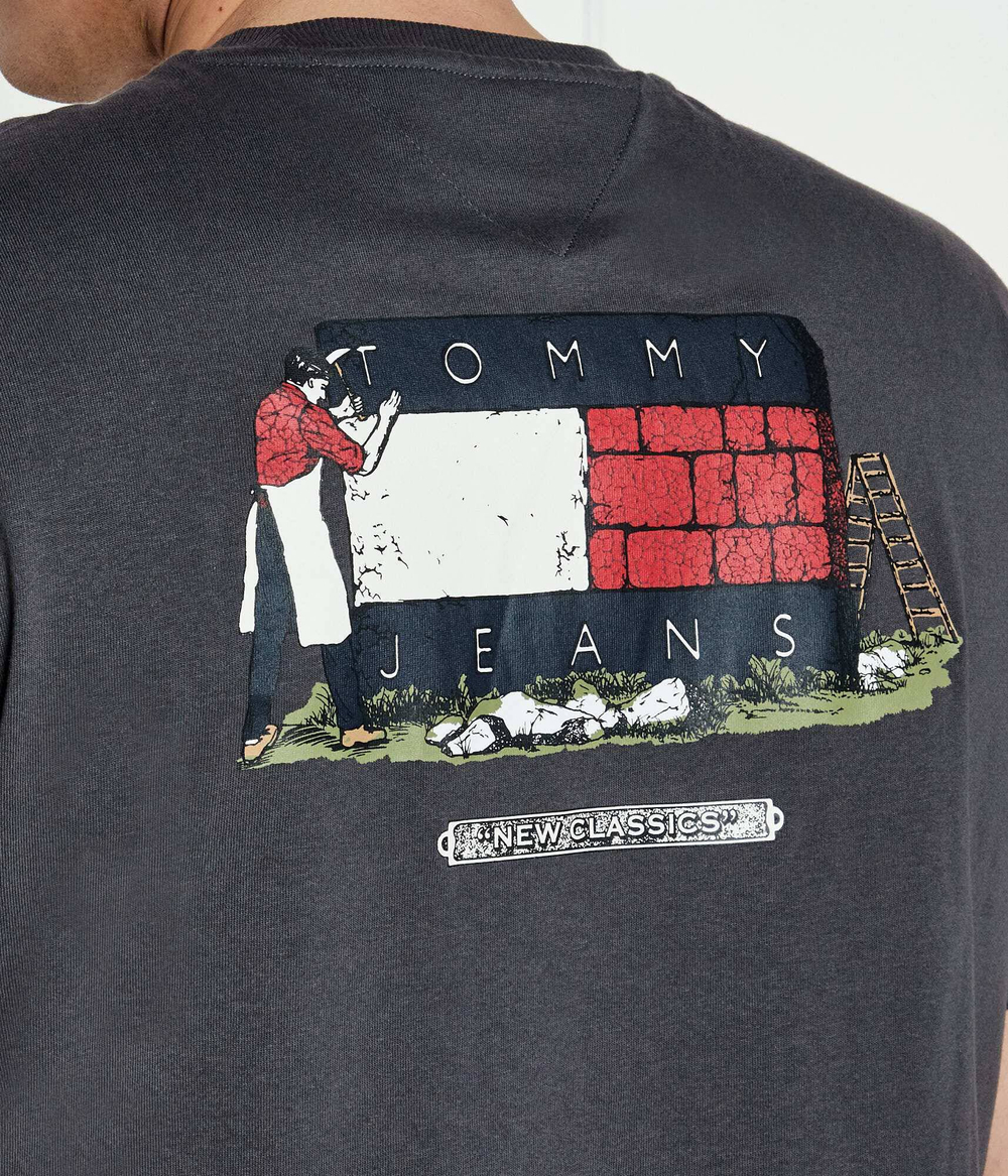 Футболка Tommy Jeans - графитовый(DM0DM20351)