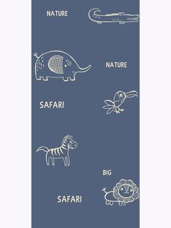 Пододеяльник Сказка "SAFARI" 1,5-сп 145х215 см, перкаль