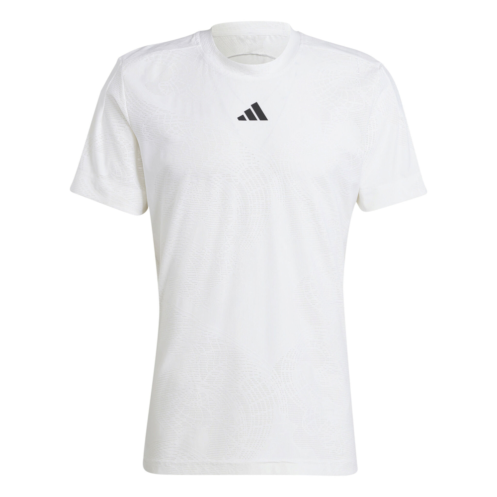 Мужское теннисное поло adidas FLFT Pro T-Shirt Men - White