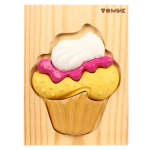 Пазлы-картинки "Пирожное"(Томик)