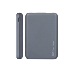 Аккумулятор внешний универсальный Deppa NRG 5000 mAh power bank D-33549 (USB: 5V-1.0A) Графитовый