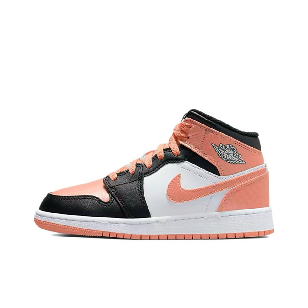 Кроссовки Air Jordan 1 Mid White Light Madder Root