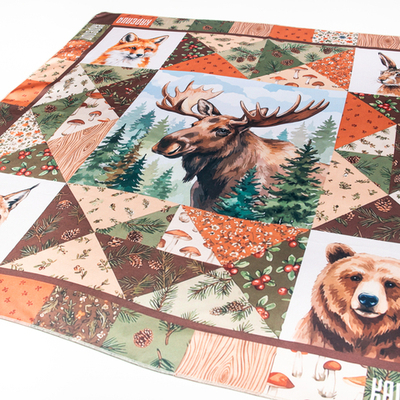 Шейный платок «Пэчворк», 70×70 см