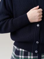 Кардиган для девочки AT1058 синий