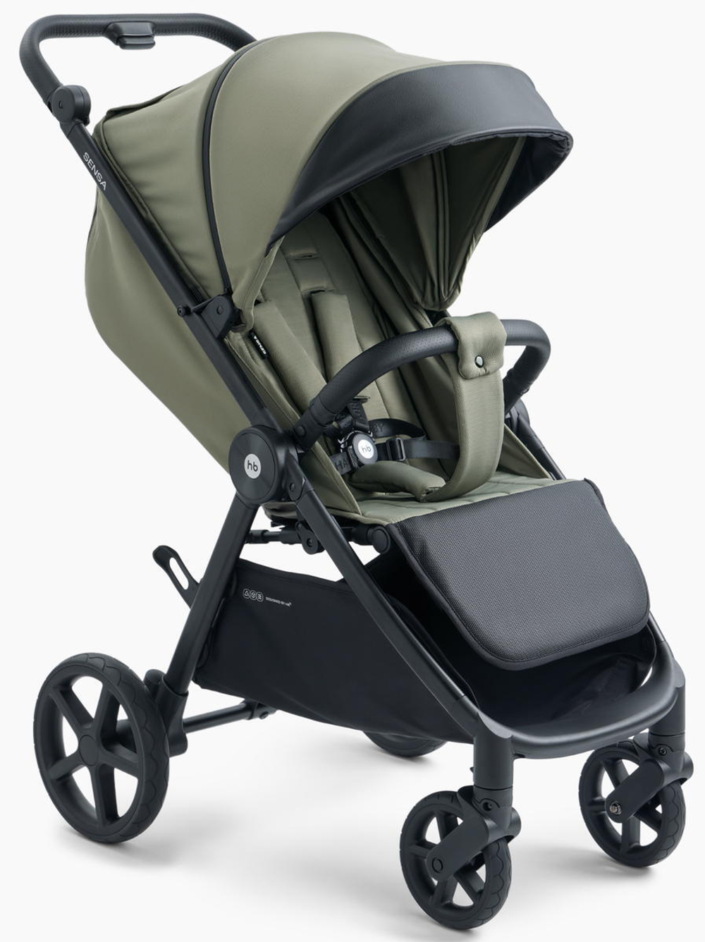 Прогулочная коляска Happy Baby Sensa dark olive
