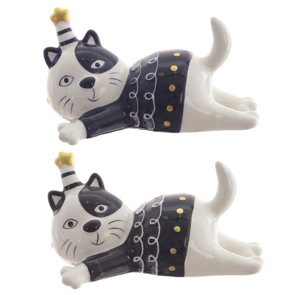 GAEM Фигурка декоративная "Кот", L12 W8 H7,5 см, 2в.