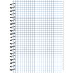 Тетрадь общая А5 80л, ЦОЙ. КИНО №10, обложка-мелов.картон+софттач-лак, мет.гребень, клетка