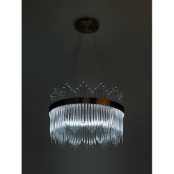 Люстра Rivoli Gwen 6192-201 подвесная светодиодная LED 3000-6300К 112 Вт с пультом | Rivoli