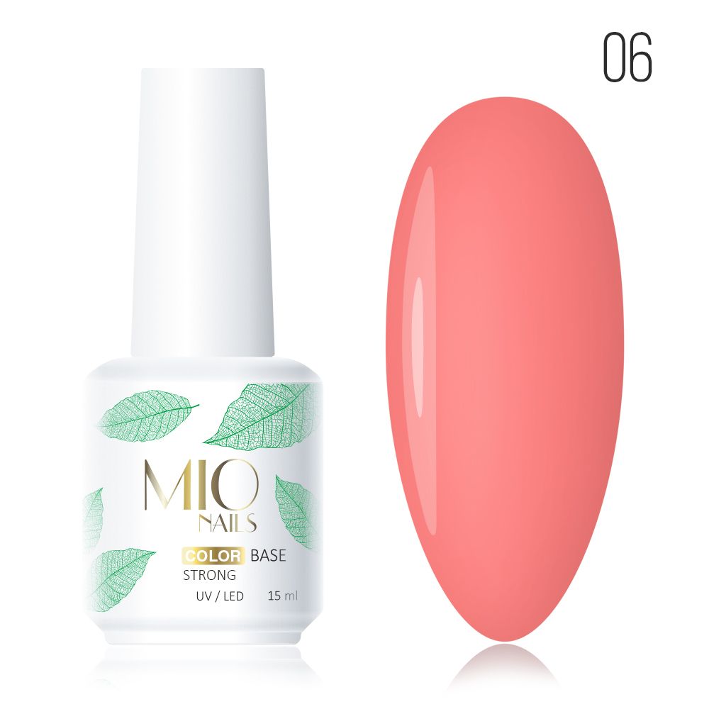 Mio Nails Base strong color 06, 15 мл