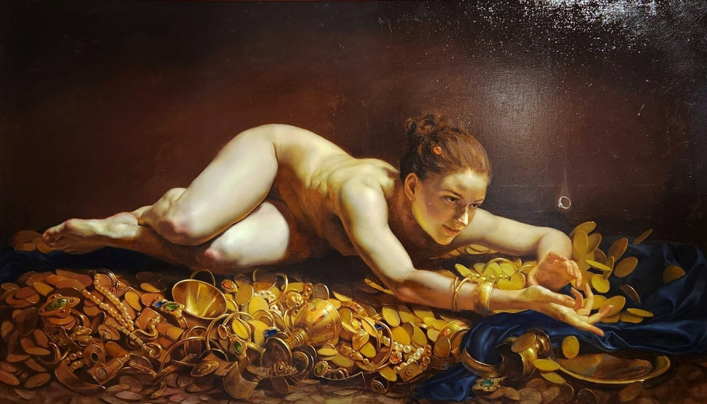 Кропачева Дарья (род. 1989) - эротическое искусство русской художницы