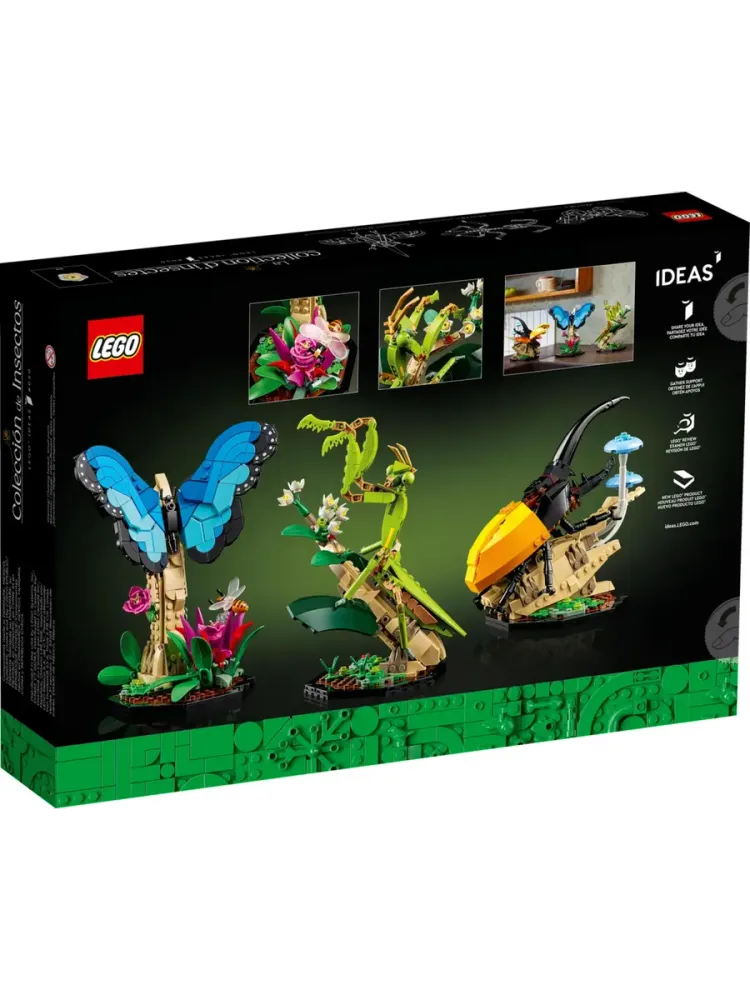 Конструктор Ideas 21342 Коллекция насекомых