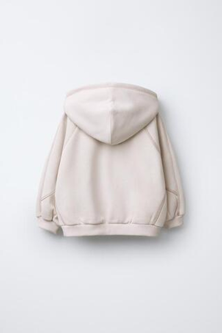 ZARA БАЗОВАЯ ХУДИ, КАМЕННО-СЕРЫЙ