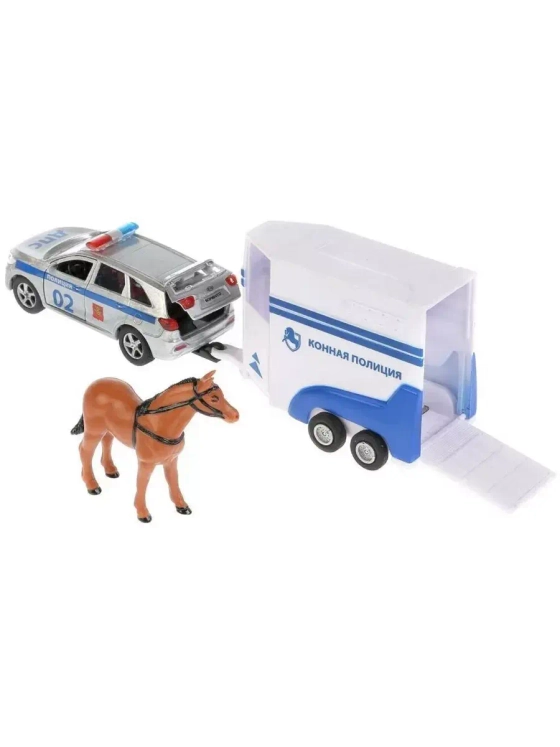 Машинка детская металлическая KIA sorento prime и фургон