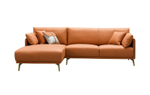 Диван CALIFORNIA NAPPA SF002 угловой (3-х местный левый угол) коричневый 6606