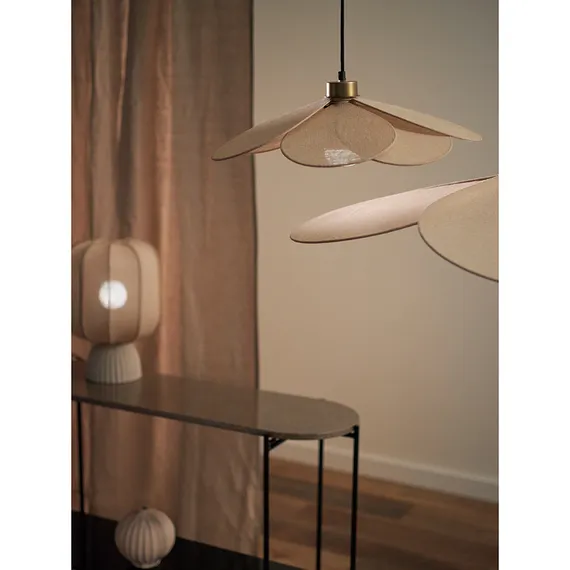 Светильник подвесной kamille, D79 см, бежевый