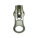 Бегунок (собачка) на тракторную молнию №8 олив