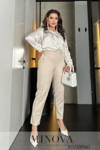 Брюки 465-бежевый Minova