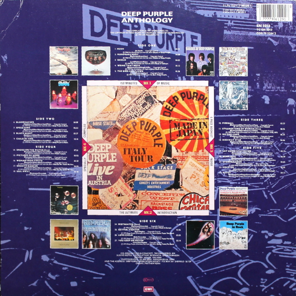 Deep Purple / Anthology (3LP)