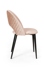 Стул Max ромб, бархат светло-бежевый 2