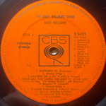 Andy Williams ‎– The Andy Williams Show (Англия 1970г.)