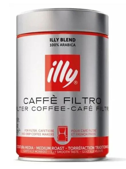 Кофе молотый ILLY FILTER средняя обжарка 250 г