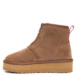 UGG Neumel Platform Zip Chestnut