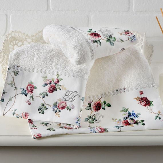 Набор салфеток Roseland 2 предмета по 30х50 TIVOLYO HOME Турция