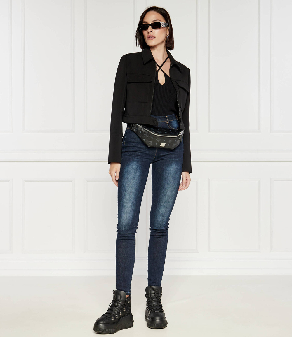 Кожаные кроссовки Casadei - черный(2X024Y070NT0498)